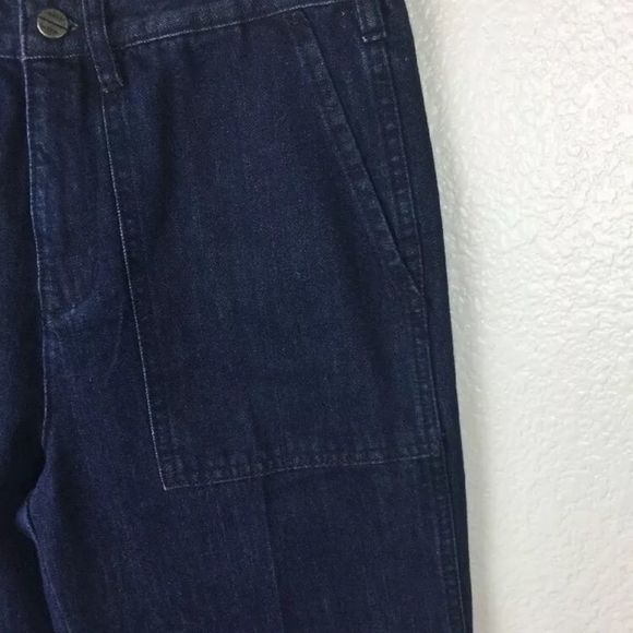 Obey The Siren Wide Leg Dark Wash Jeans Size 28 - Picture 3 of 9